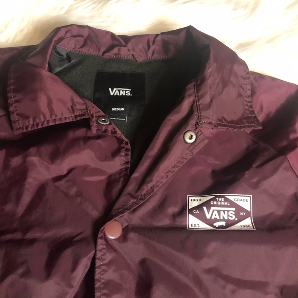 Vans Other - Vans coach jacket size medium